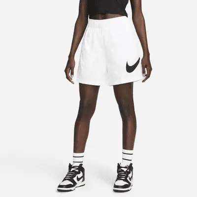 

Шорты Nike Sportswear Essential, белый/черный