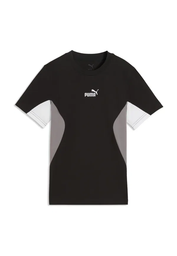 Футболка Puma Ess block tee b sports t-shirt, черный — фото 4