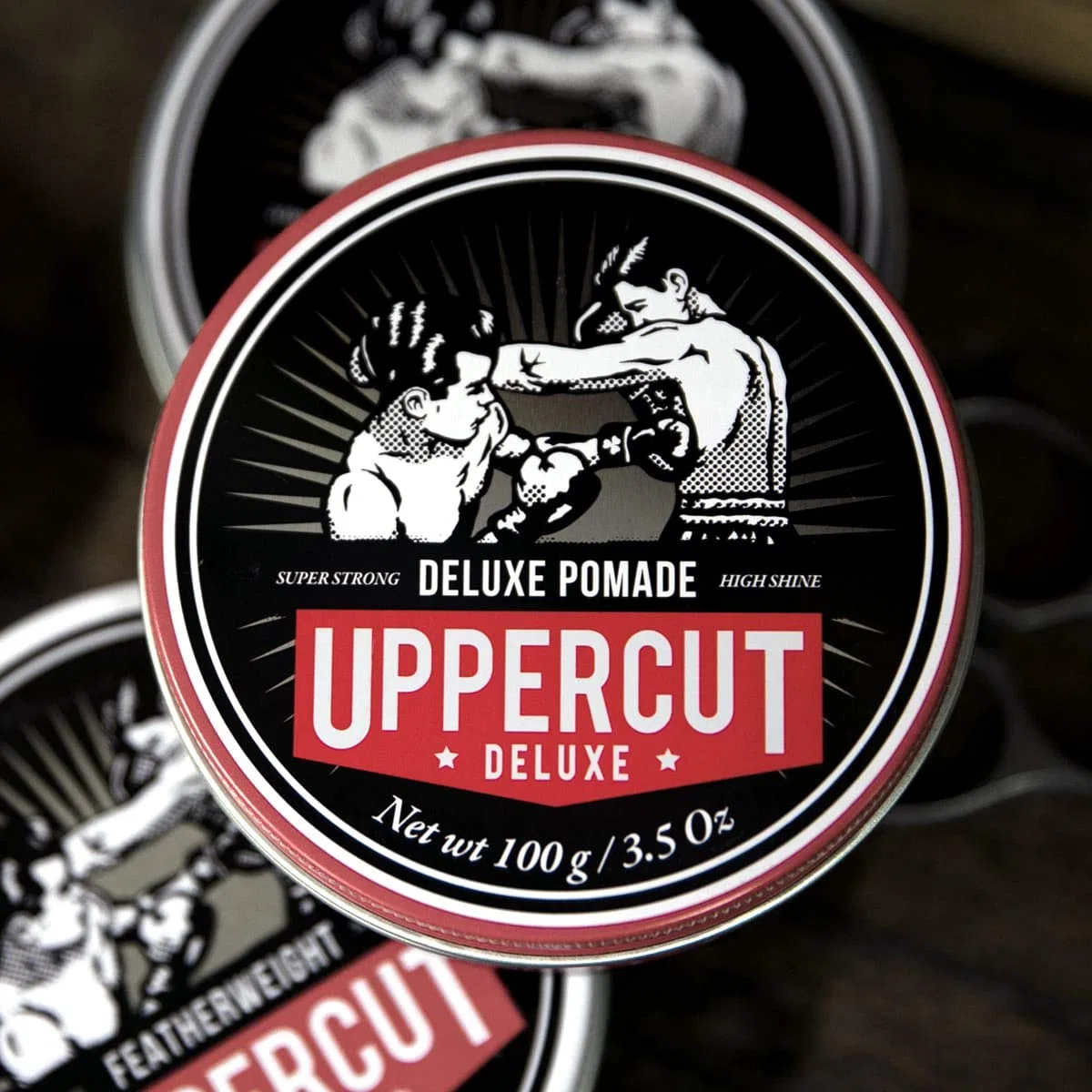 Мужская помада для волос «Deluxe Pomade» от Uppercut Deluxe, 2 x 100 г Uppercut Deluxe — фото 3