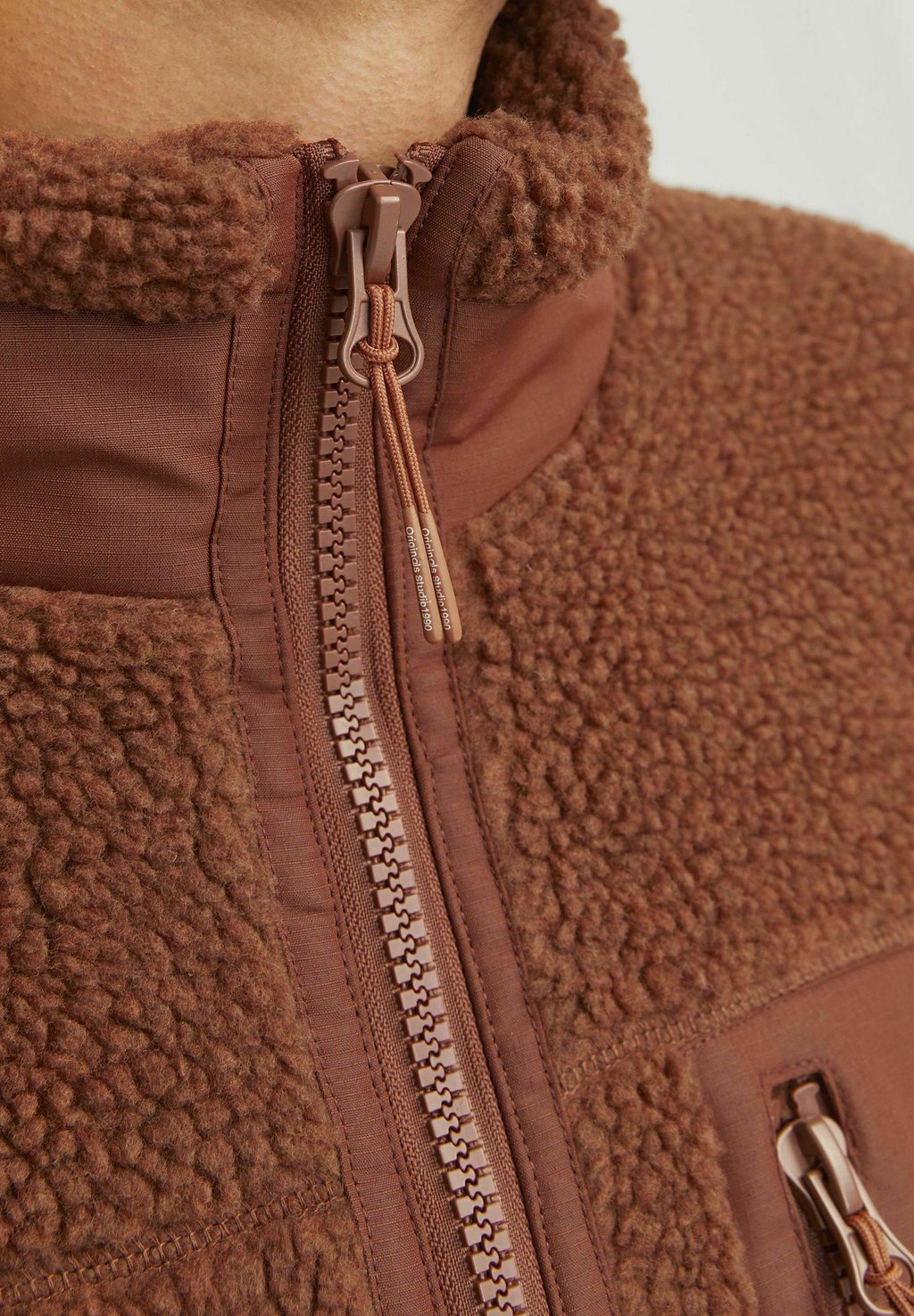 

Флисовая куртка JORVESTERBRO Jack & Jones, коричневый