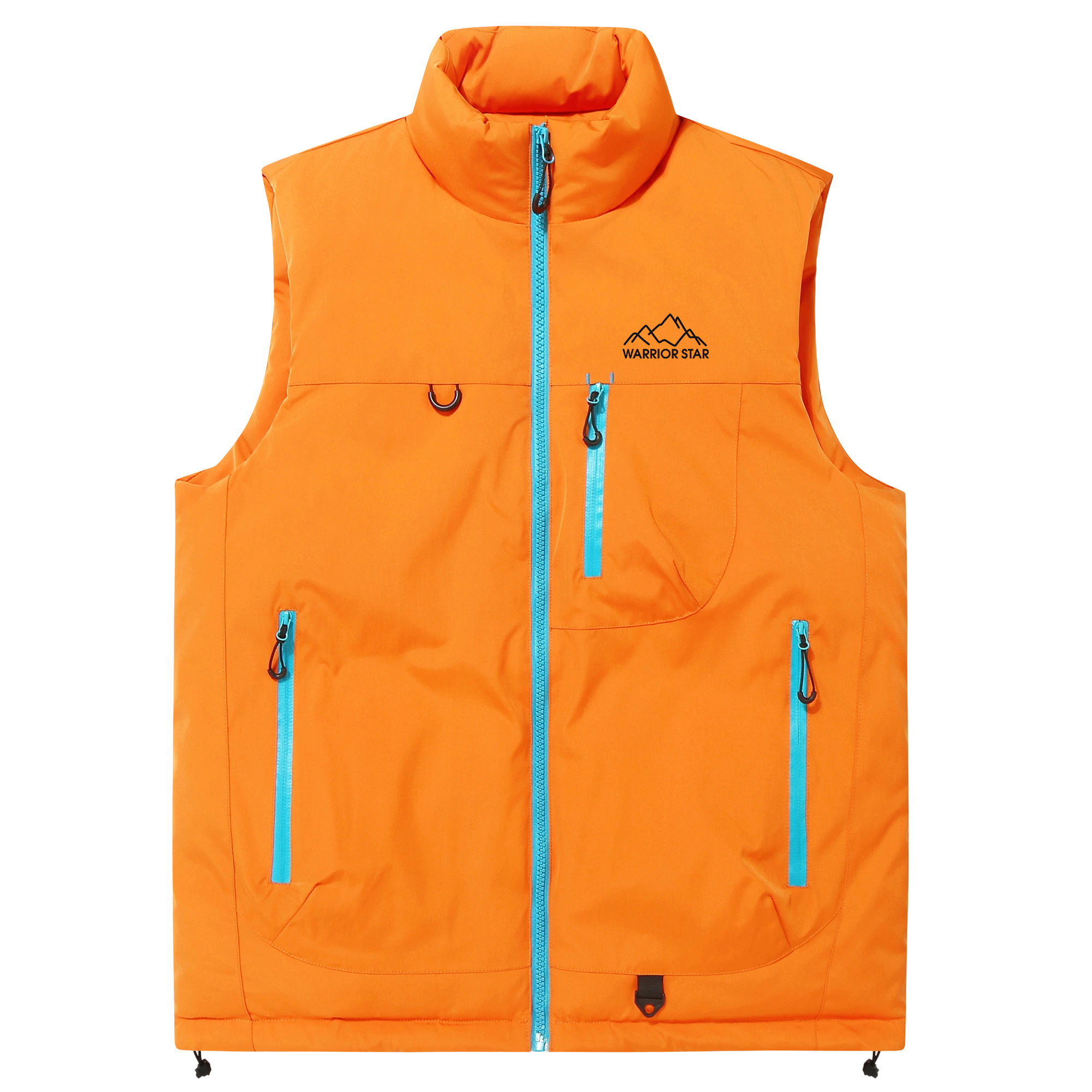 

Женская безрукавка со стойкой в стиле умеренного городского техноуэра WARRIOR, оранжевый