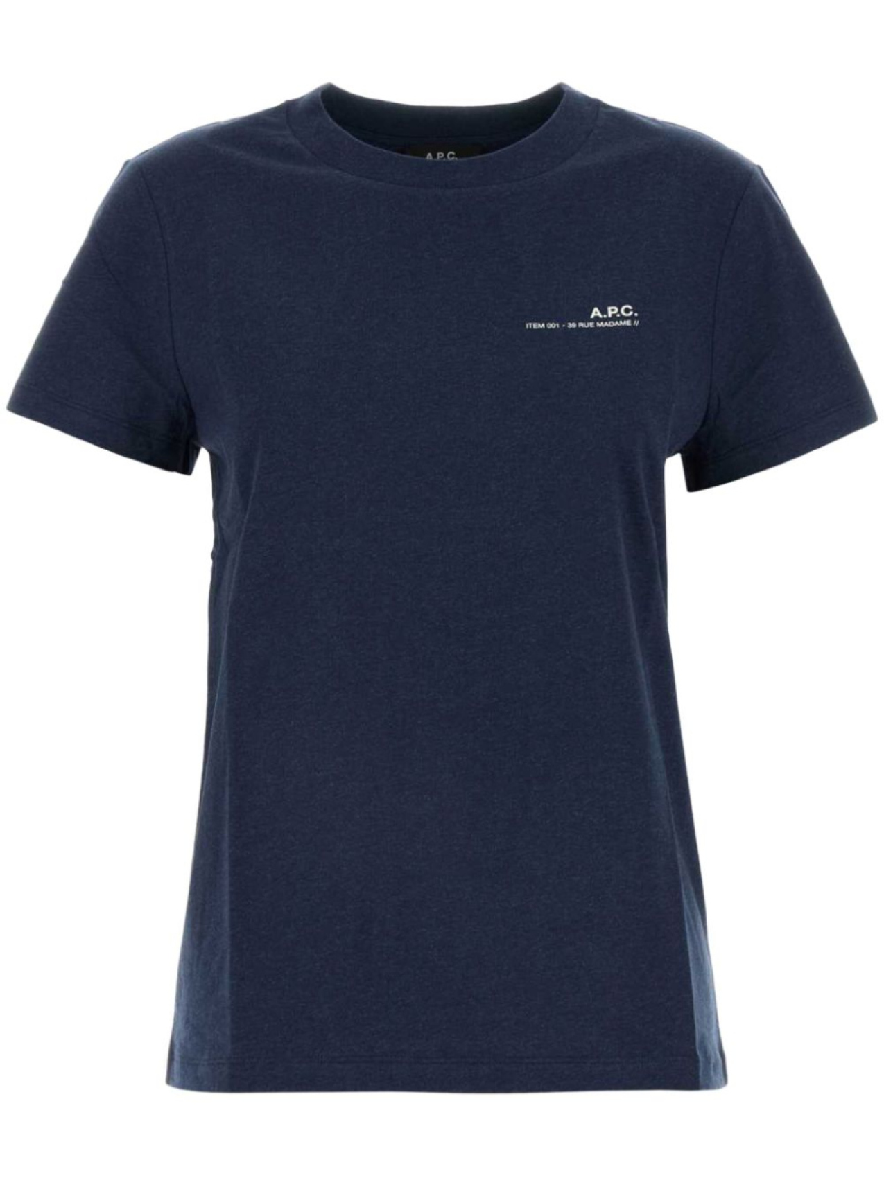 

A.P.C. футболка с круглым вырезом, синий