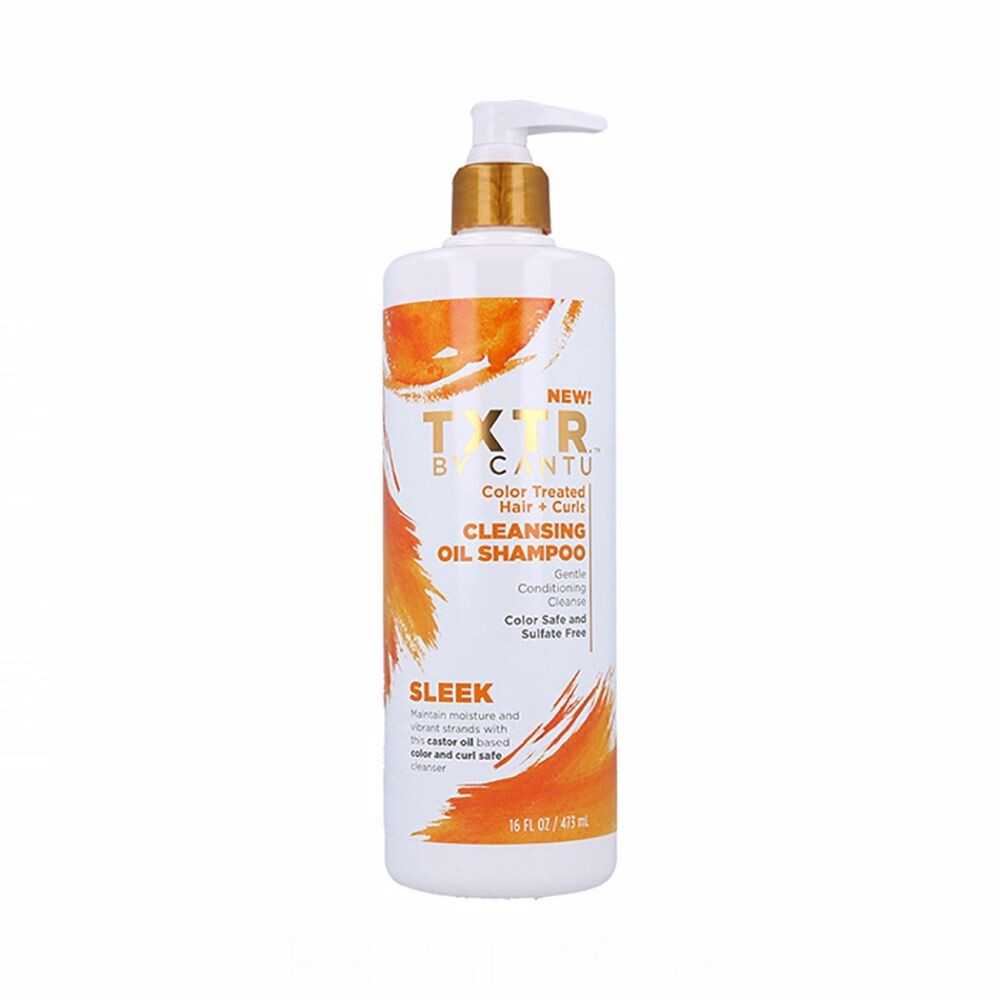 

Увлажняющий шампунь Cantu Txtr Sleek Cleansing Oil Champú Cantu, 473 мл