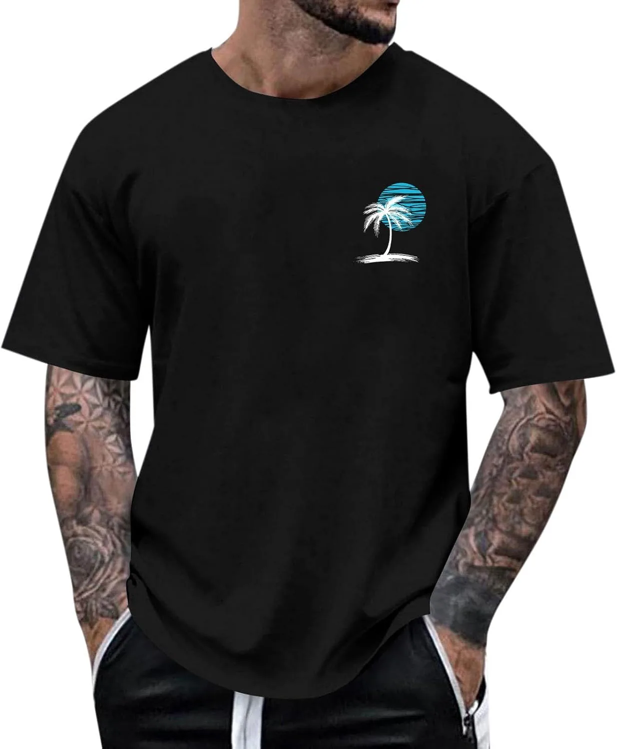 Футболка Beach Palm Tree с коротким рукавом