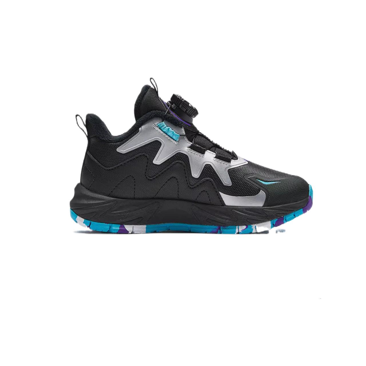 Antakids Детские хлопковые туфли Slip Resistant Abrasion Resistant Black Kids — фото 2