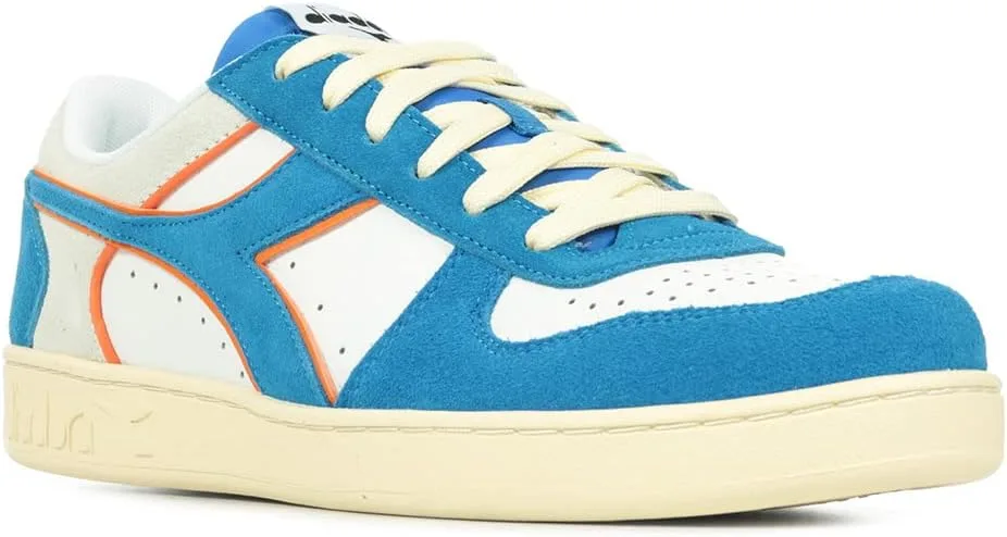Кроссовки Diadora Unisex Magic Low из замши, белый — фото 2