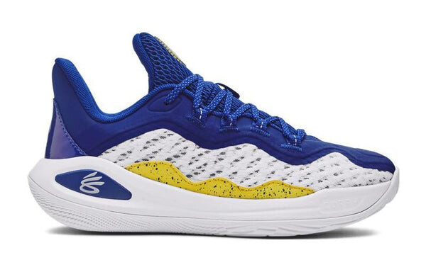 Кроссовки curry 11 basketball shoes 'blue yellow' Under Armour, синий — фото 2