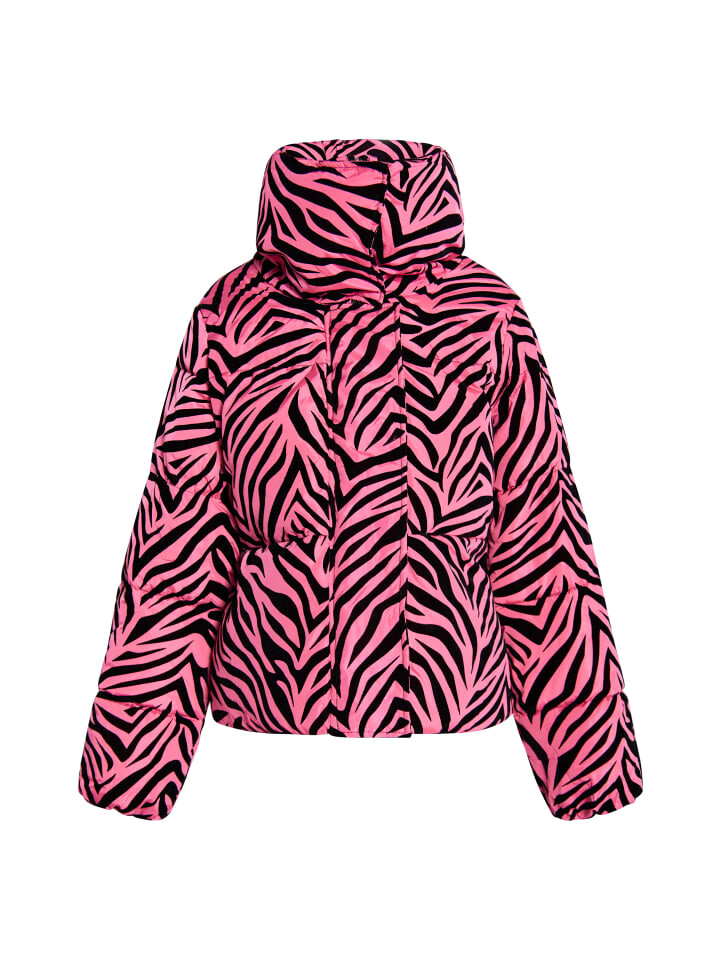 

Куртка faina MiZebra Print, цвет pink zebra