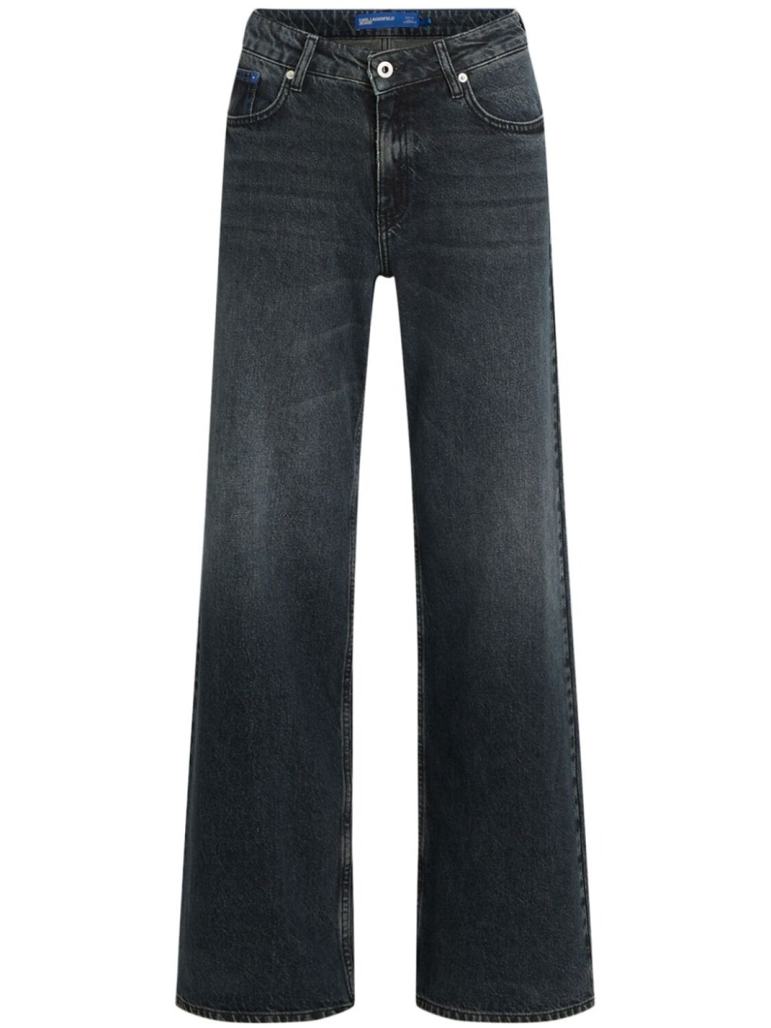 

Джинсы средней посадки Karl Lagerfeld Jeans, синий
