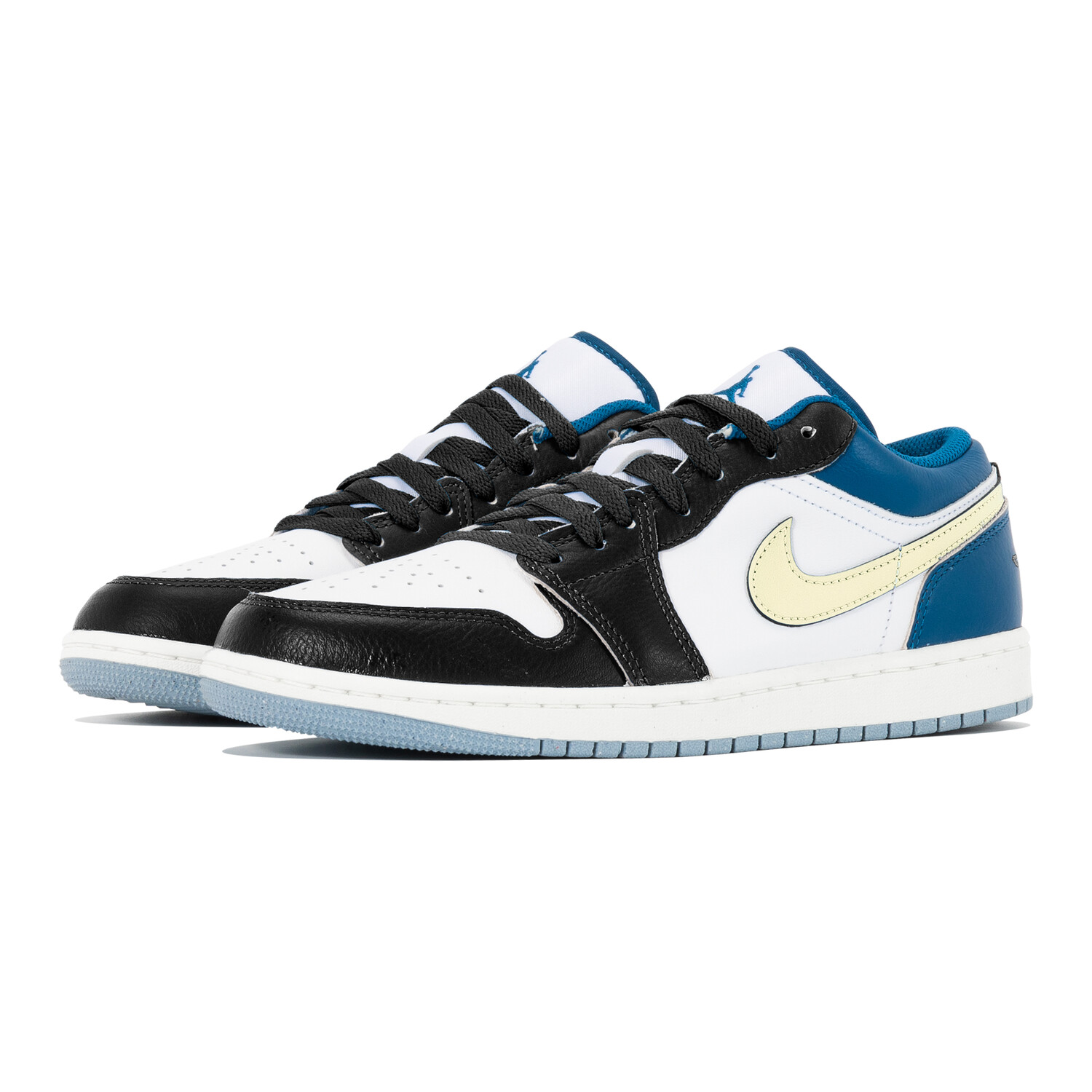 Кроссовки Air Jordan 1 Vintage Basketball Shoes Men Low-Top White — фото 2