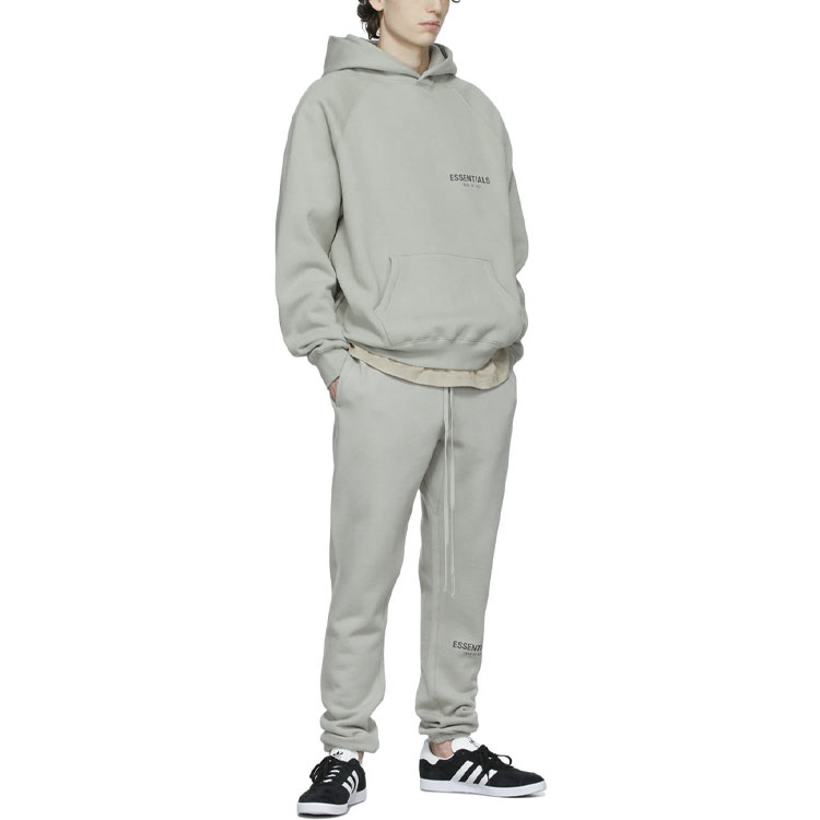 Ssense эксклюзивный худи Fear Of God Essentials, зеленый — фото 4