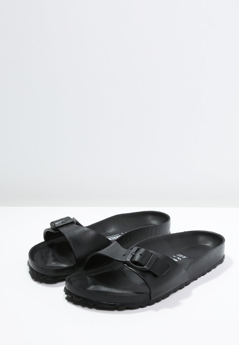 Пляжные тапочки и сандалии Madrid Eva Narrow Birkenstock, черные — фото 4