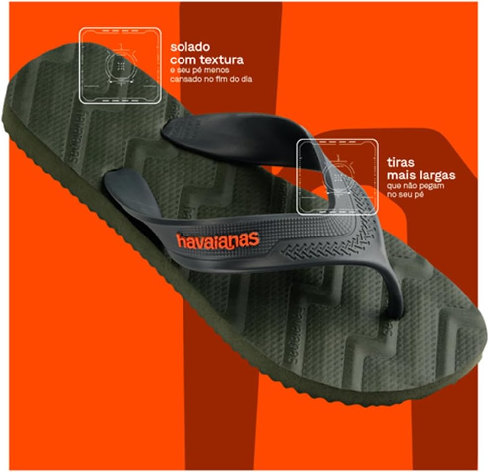 Мужские шлепанцы Havaianas, зеленый — фото 4