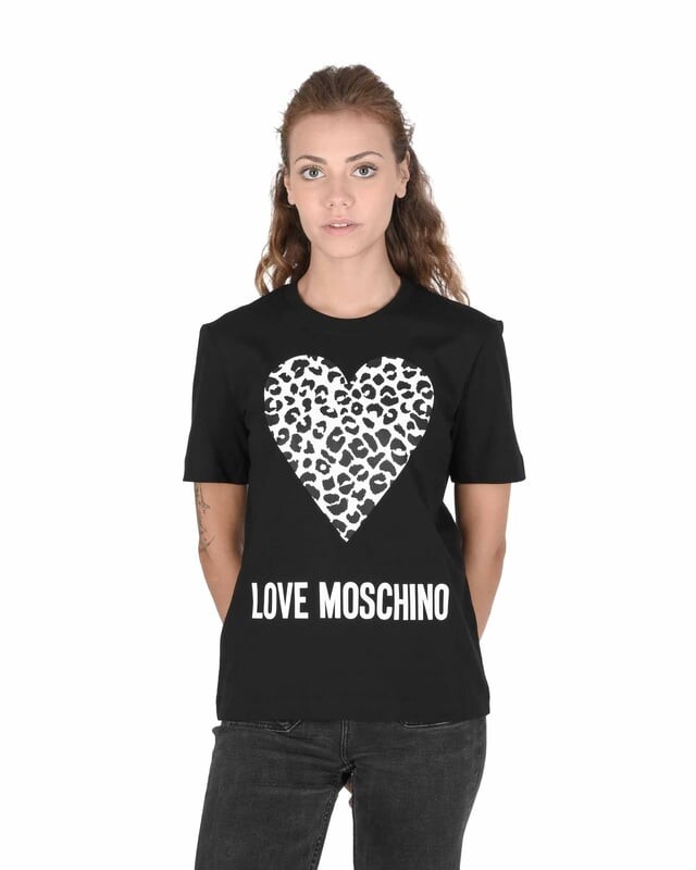 

Женская футболка Love Moschino, черный