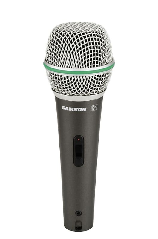 

Динамический микрофон Samson Q4 Supercardioid Dynamic Mic