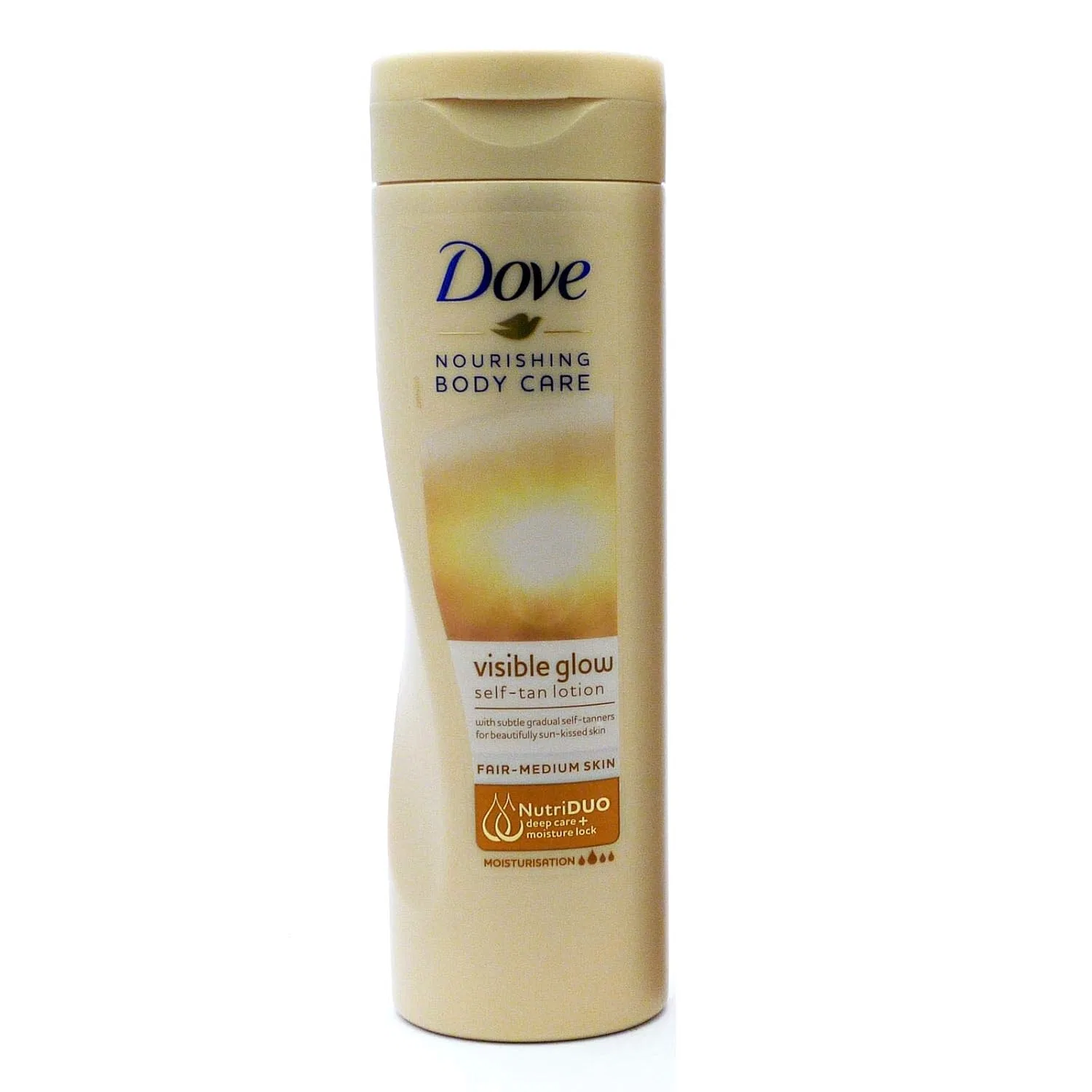 Лосьон-автозагар Dove Visible Glow Light to Medium Dove