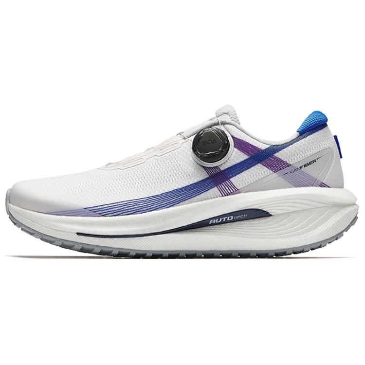 

Anta Champion All Weather Series Амортизирующие, износостойкие низкие повседневные кроссовки для бега мужские бело-голубые, Pure White/Sea Quiet Blue