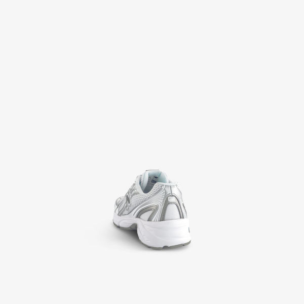 Кроссовки New Balance 740 v2 сетчатые с логотипом, серебристо-белый — фото 4