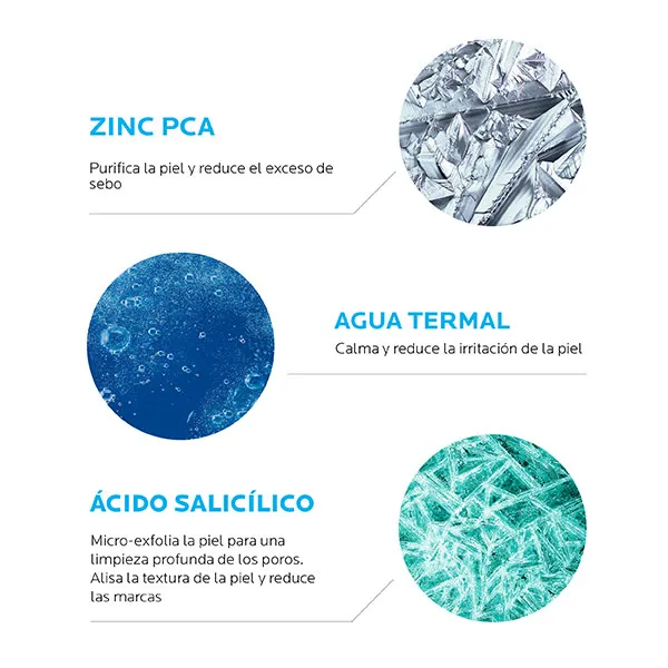 Гель для умывания La Roche-Posay — Очищающий гель Effaclar Gel Purificante Micro-Exfoliante, 400 мл — фото 4