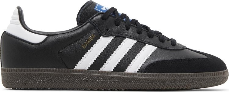 

Кроссовки Samba OG J 'Black White', черный