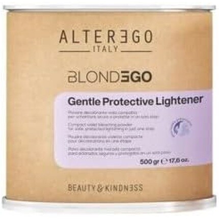 ALTER EGO ITALY BLONDEGO Компактная фиолетовая обесцвечивающая пудра 500г Alterego
