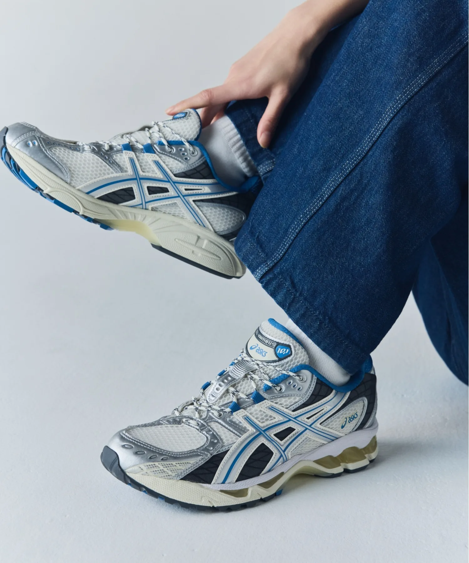 Кроссовки для бега GEL-NIMBUS 10.1 ASICS белые