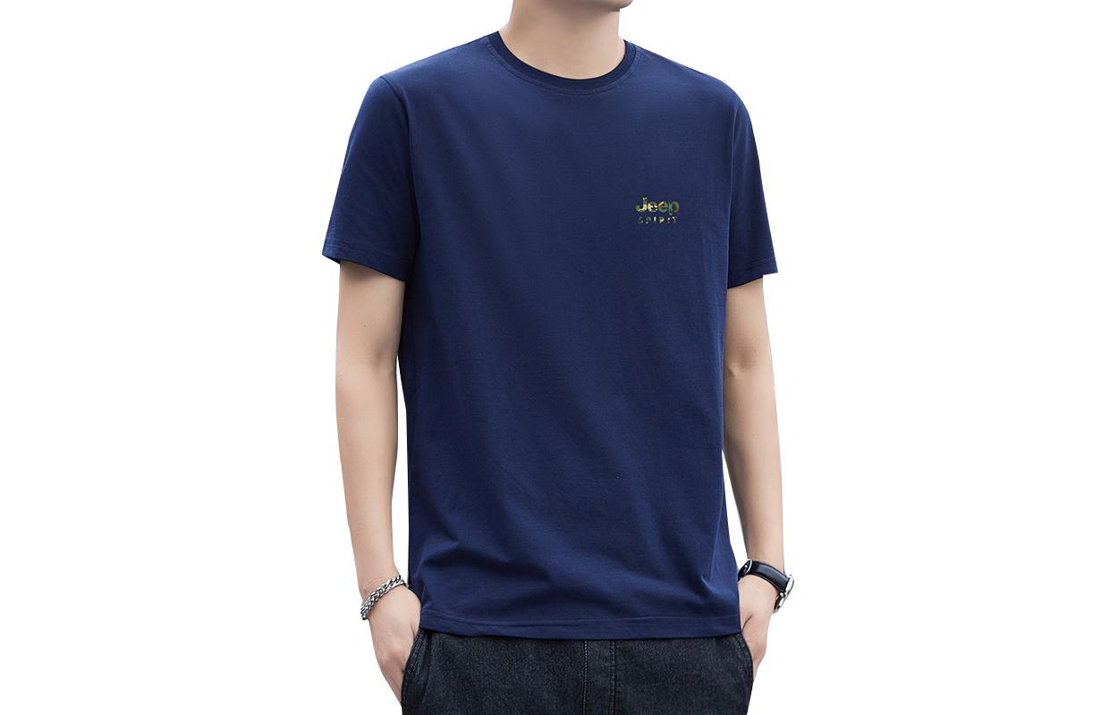 

Футболка с втачным рукавом Men's JEEP SPIRIT, темно-синий