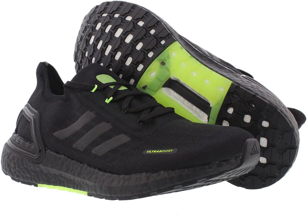 Кроссовки Adidas Унисекс-взрослые Ultraboost Summer.rdy, черный/зеленый — фото 4