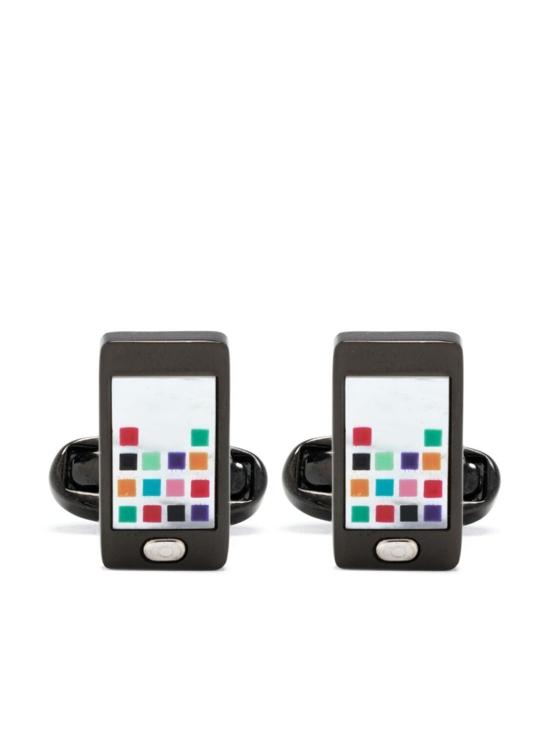 

Запонки Phone с логотипом Paul Smith, черный