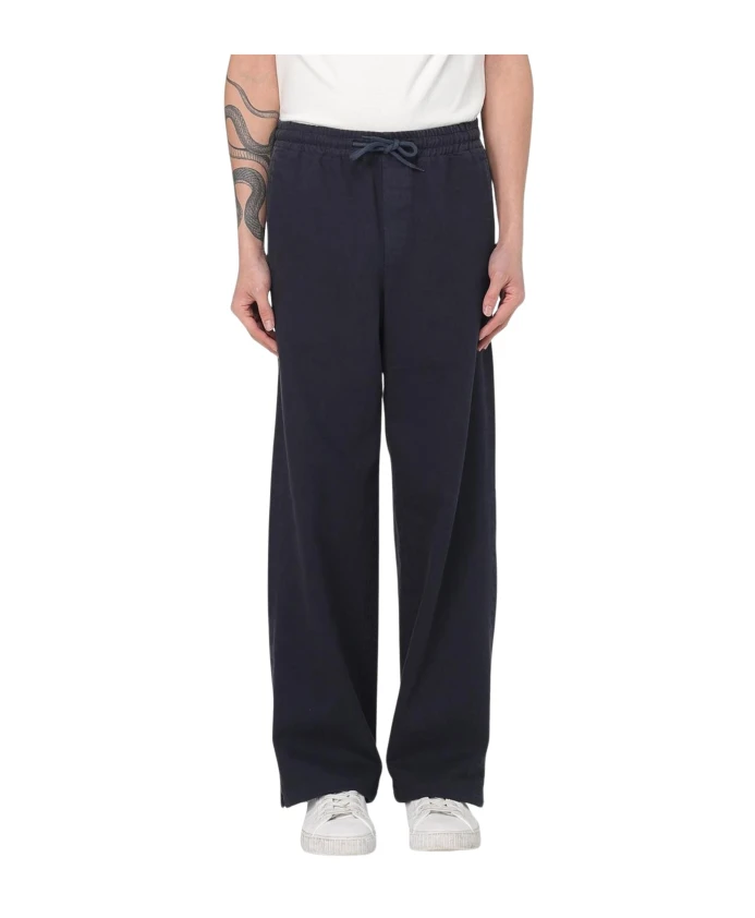 

Удобные брюки с широкими штанинами A.P.C., синий