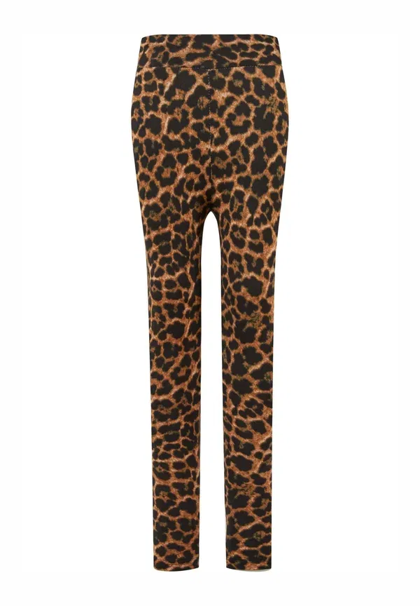 Леггинсы Urban Classics Soft Aop Leggings Trousers, темный леопардовый