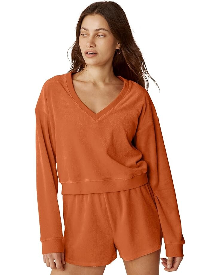 

Пуловер Beyond Yoga Tropez Pullover, цвет Orange Dream