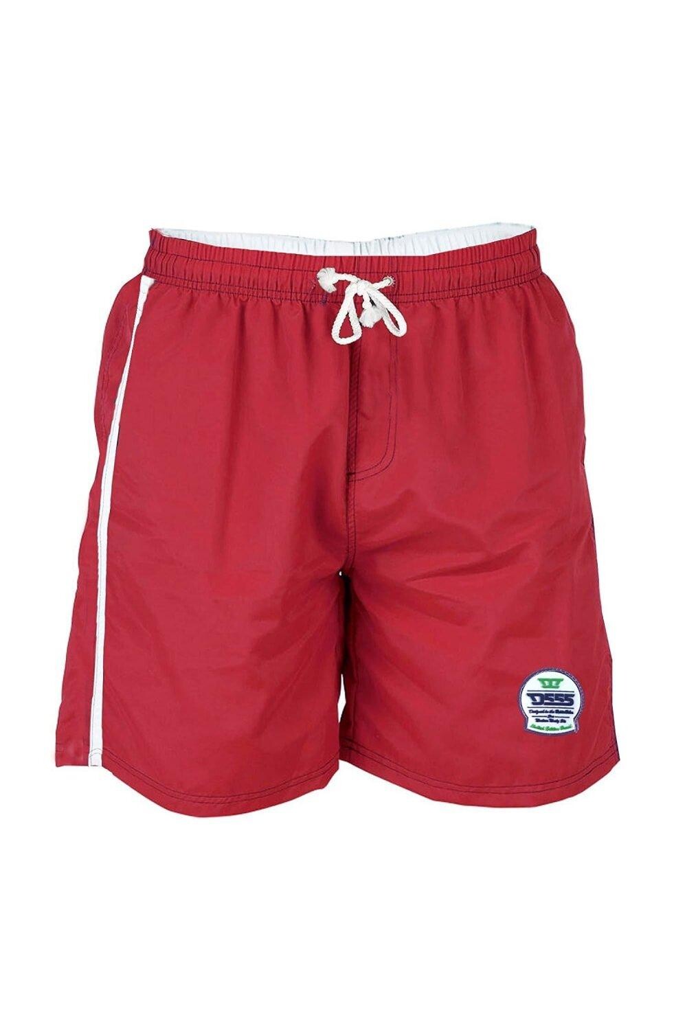 

D555 Шорты для плавания полной длины Yarrow Kingsize Duke Clothing, красный