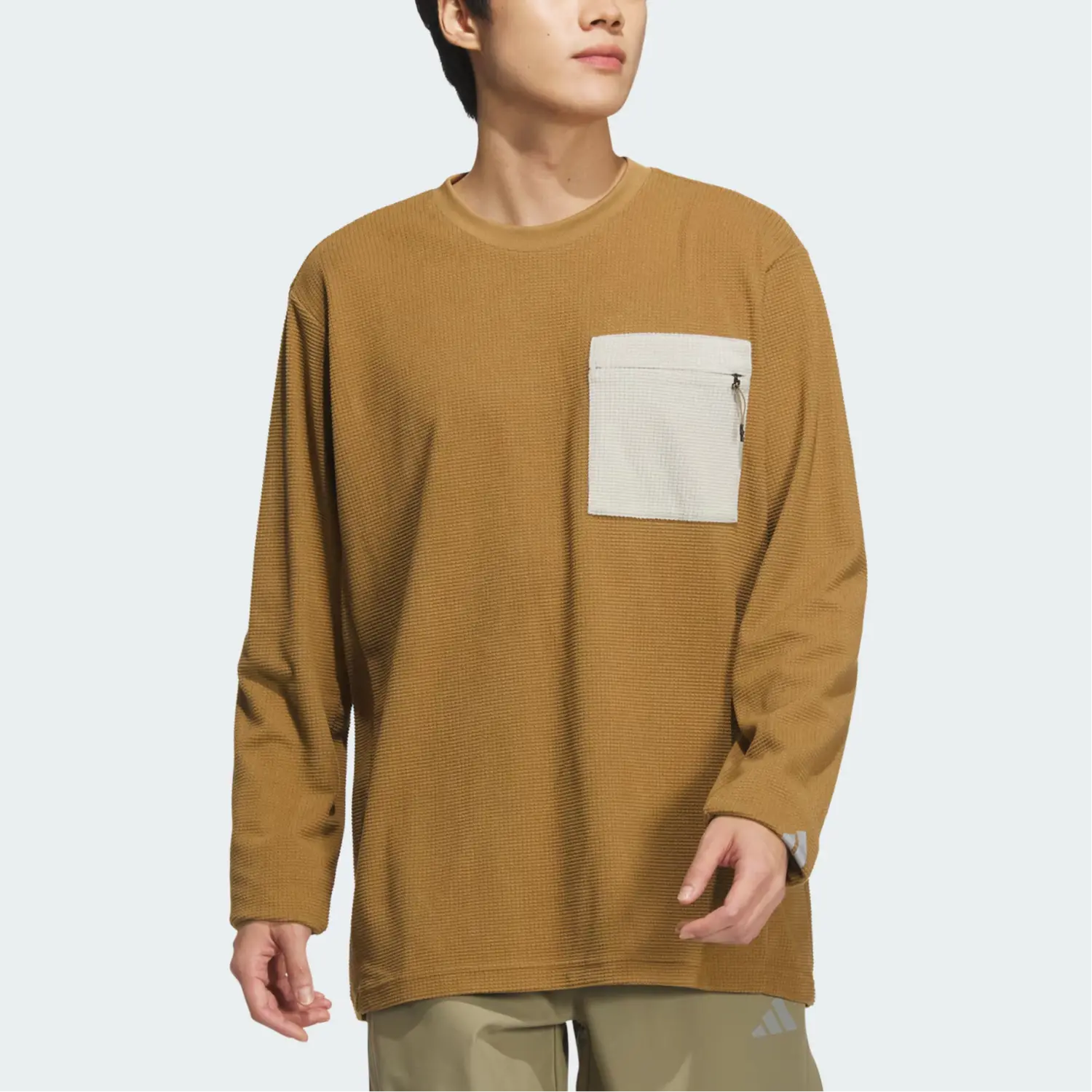 Adidas Футболка M Trans Tee мужская desert brown — фото 4
