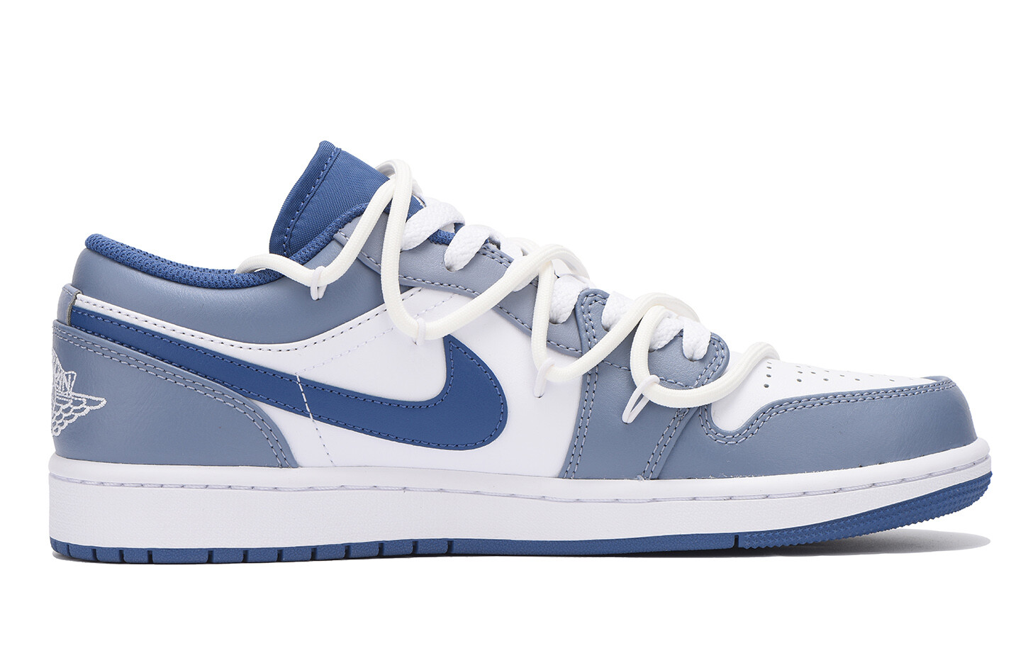 Jordan Air Jordan 1 винтажные баскетбольные кроссовки мужские, Blue — фото 3