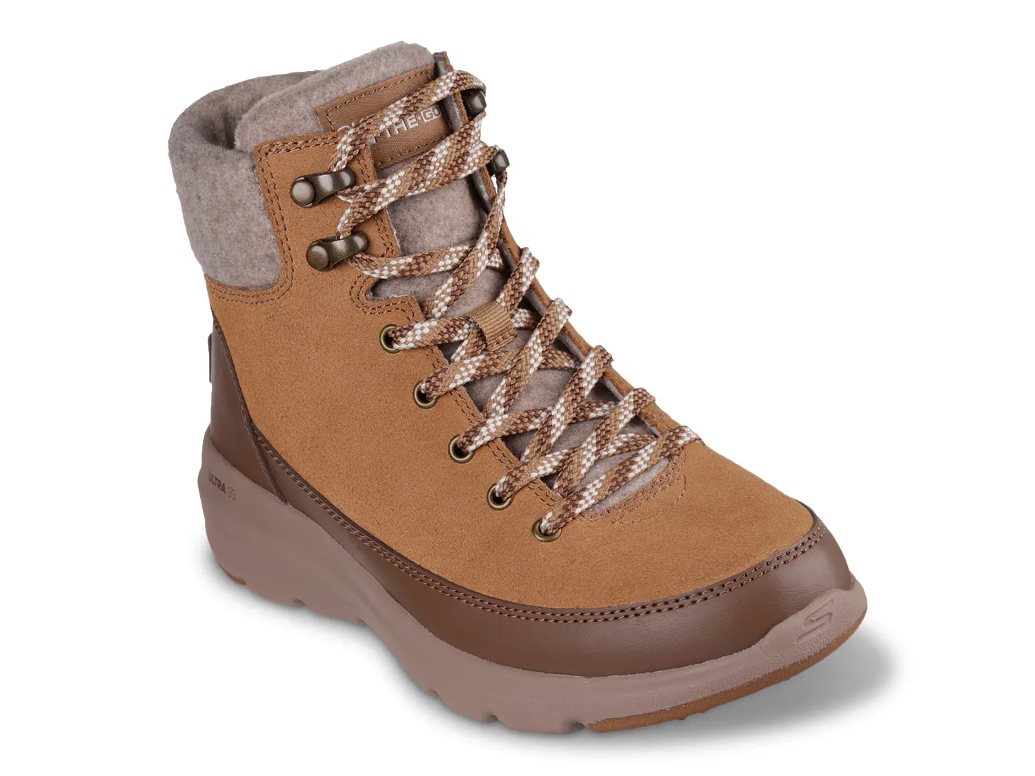 Ботильоны On-The-Go Glacial Ultra Tahoe Bootie Skechers, цвет tan