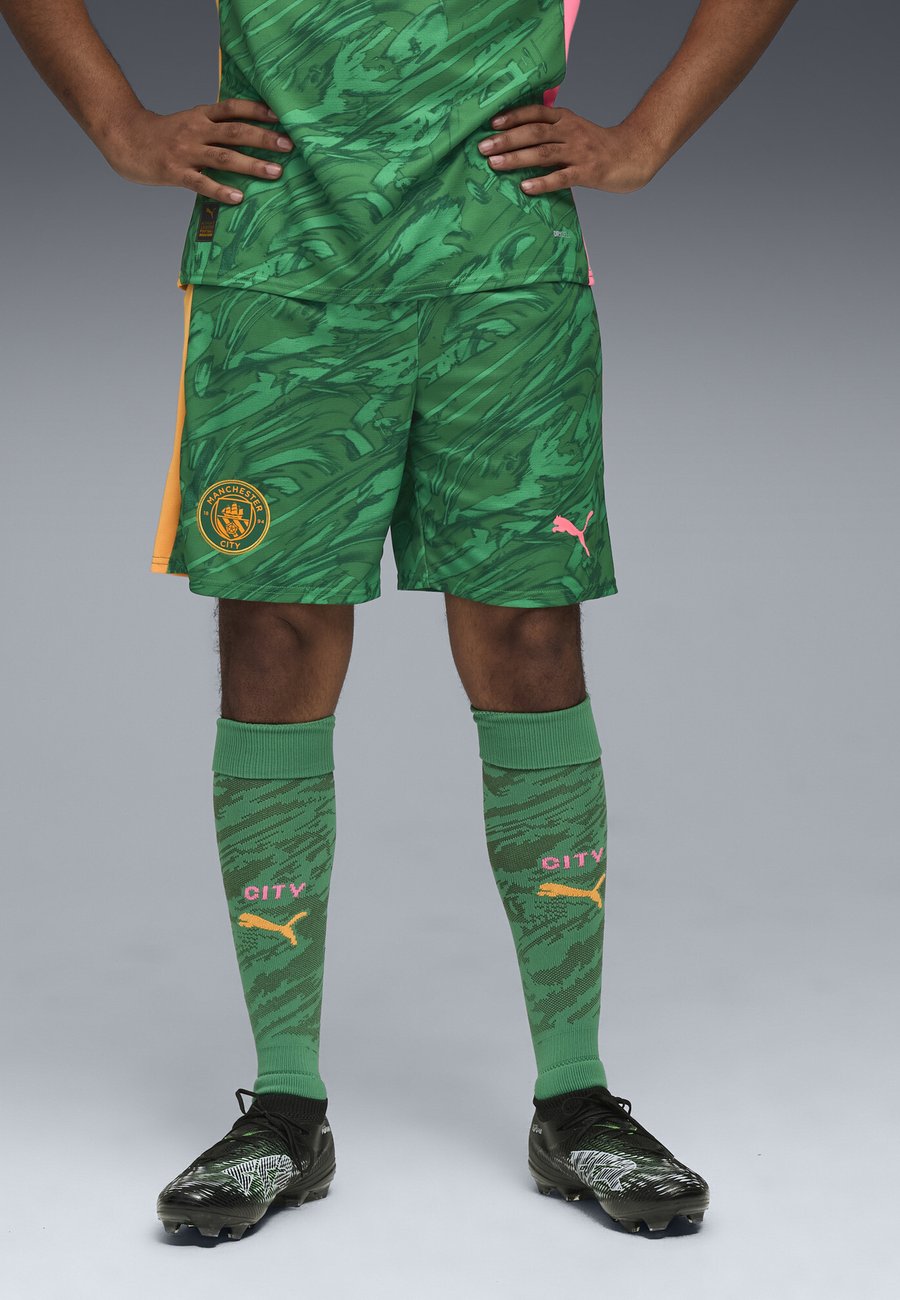 

Спортивные шорты Puma MANCHESTER CITY 25/26, Archive Green Heat Fire/Green
