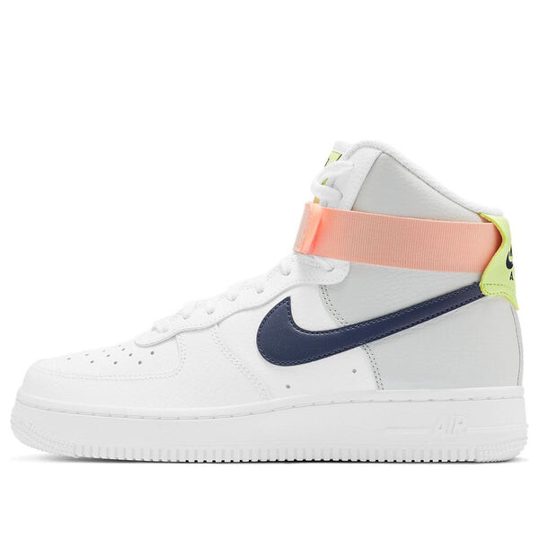 Кроссовки air force 1 высокие Nike, белый