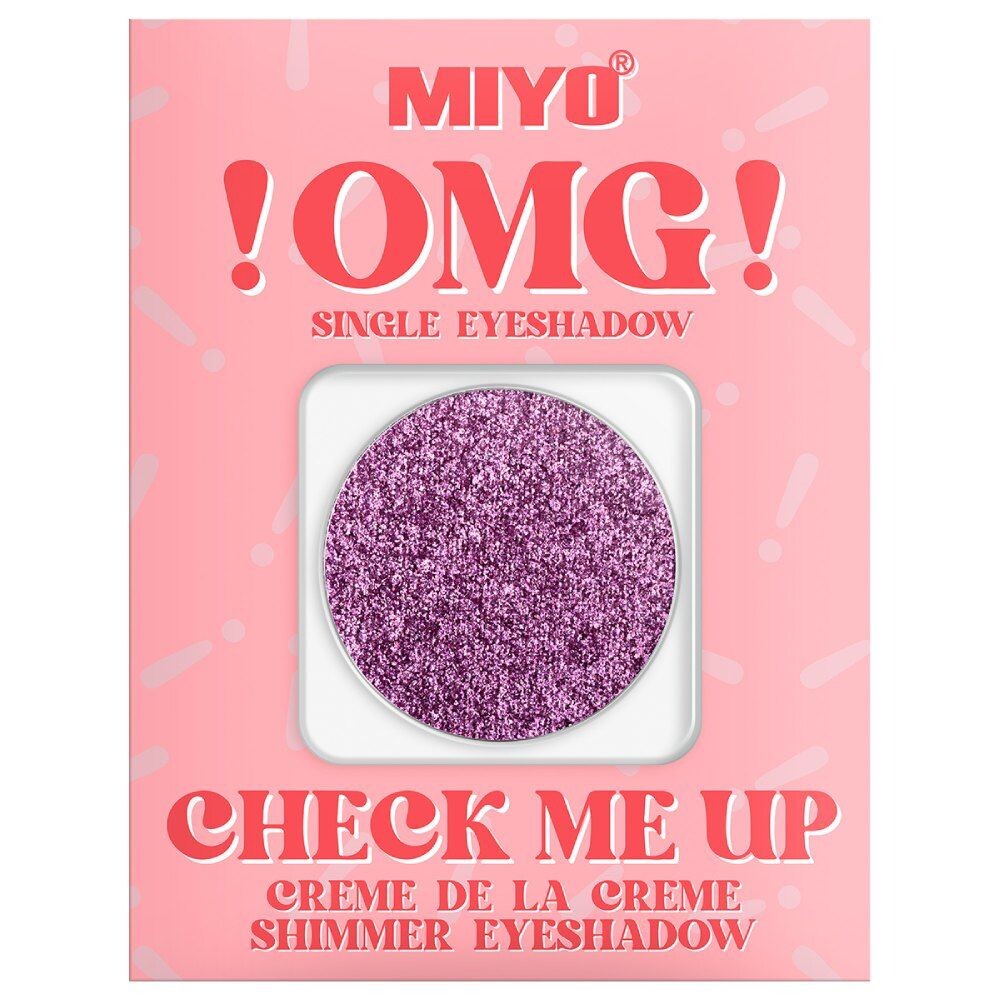 

Miyo OMG Check Me Up Creme De La Creme Shimmer Тени для век, 1.3 g