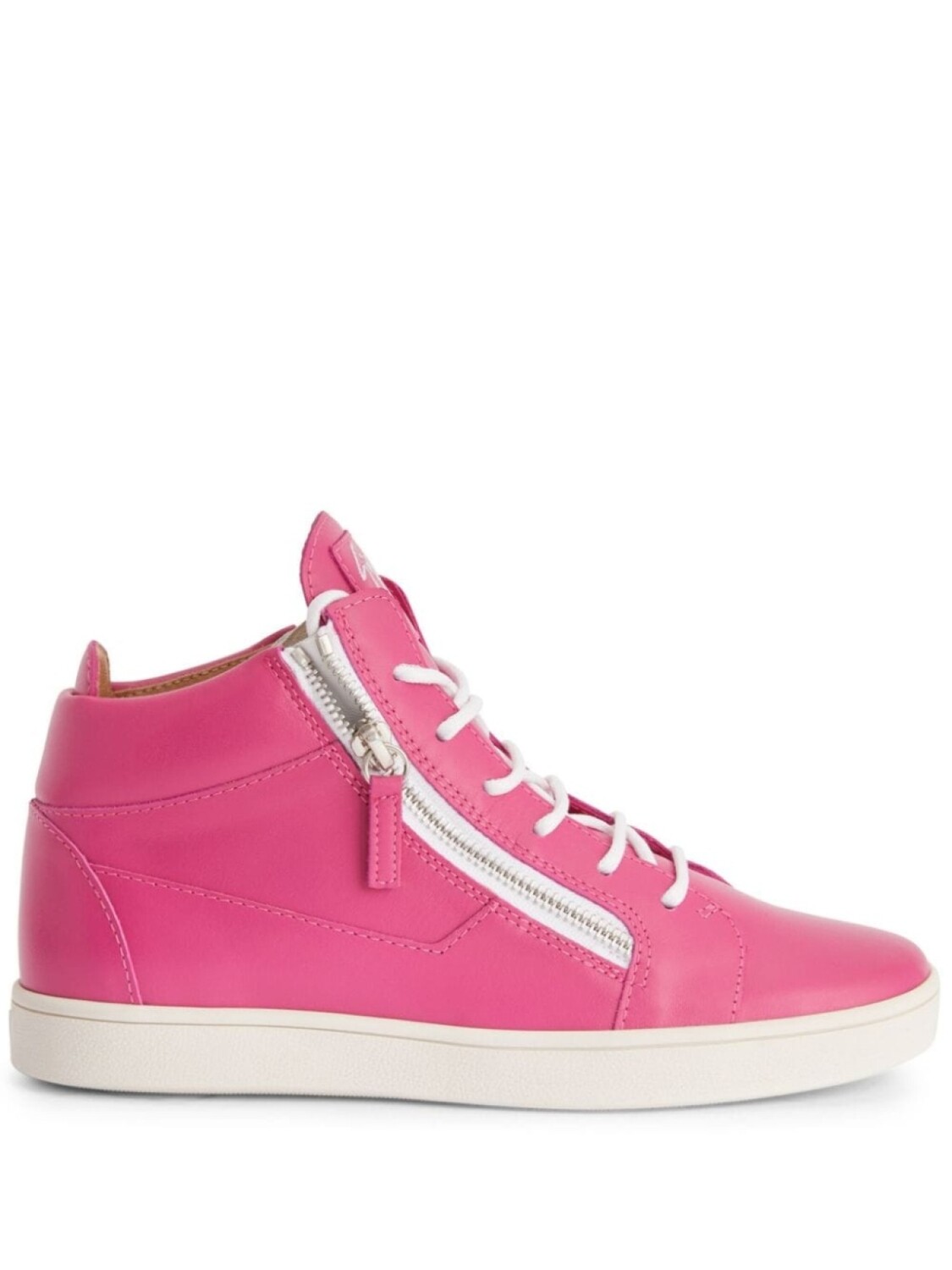 

Giuseppe Zanotti высокие кеды Kriss, розовый