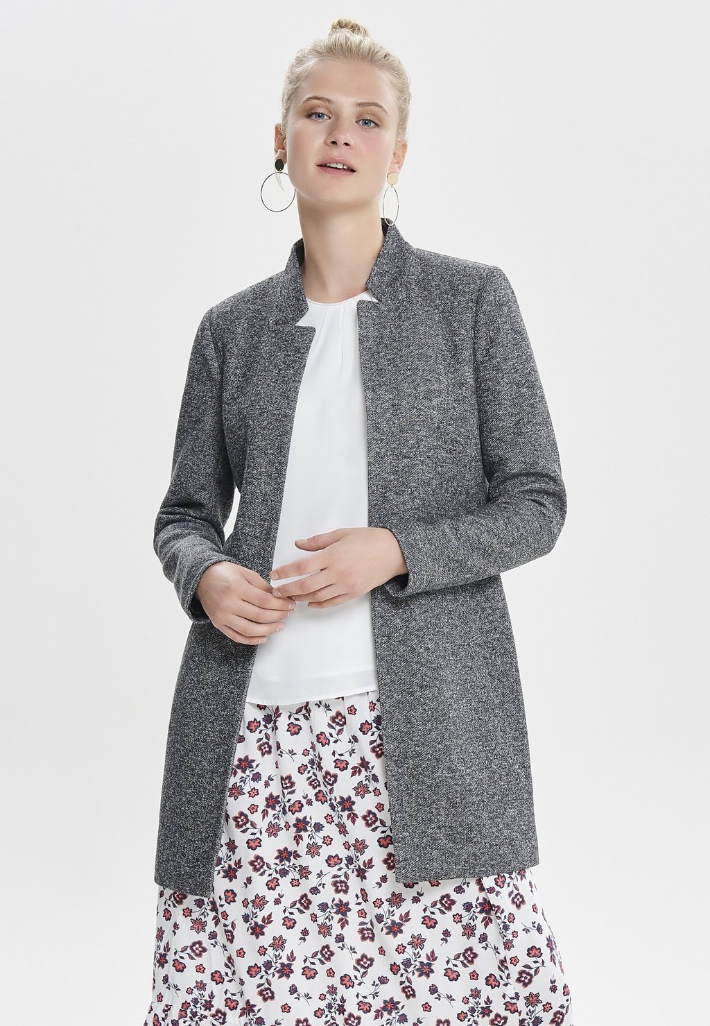 

Короткое пальто ONLSOHO OTWNOOS - Classic coat ONLY, темно-серый