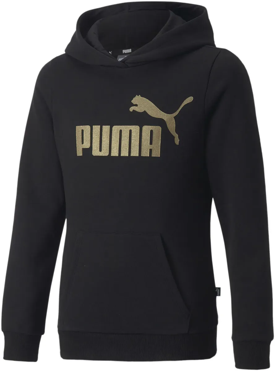 

Толстовка PUMA с капюшоном "ESS+ LOGO HOODIE FL G", цвет Puma Black