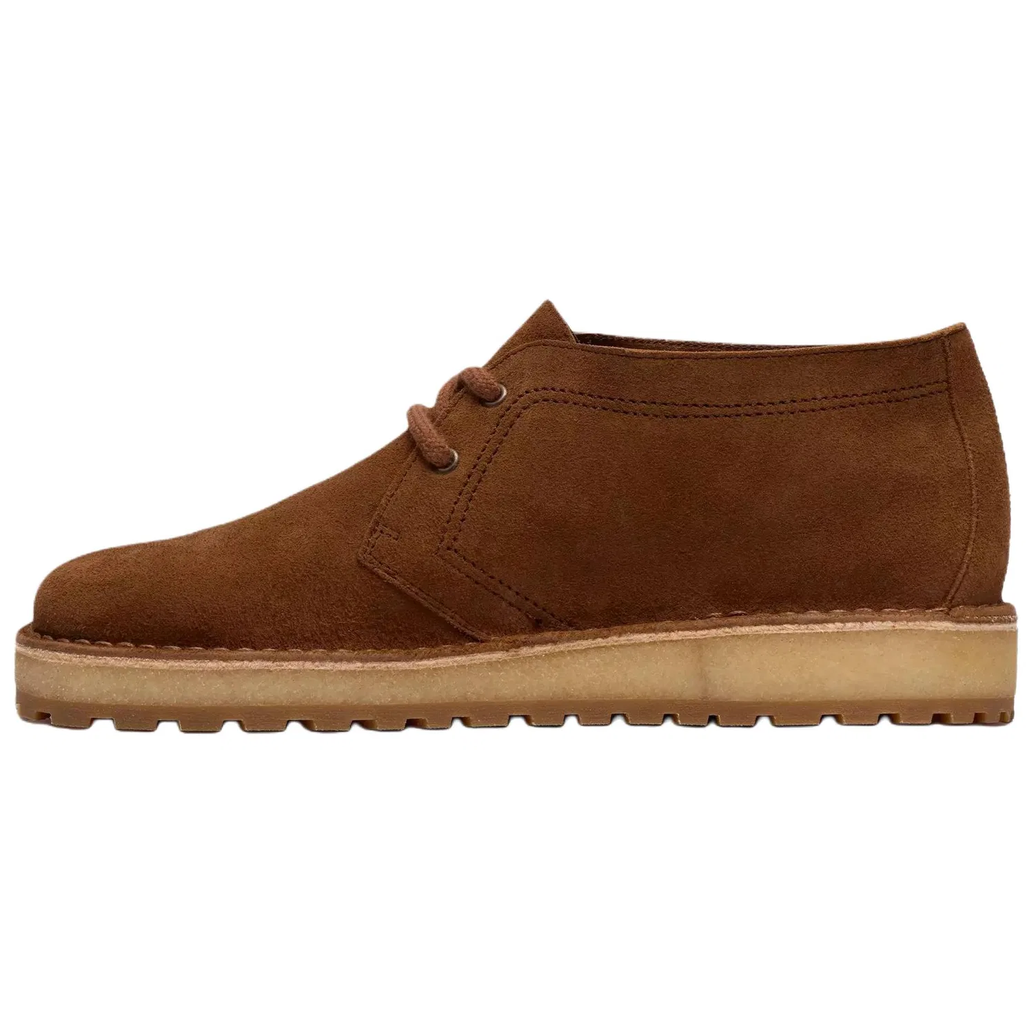 Ботинки замшевые Clarks Desert Hunter темно-коричневые