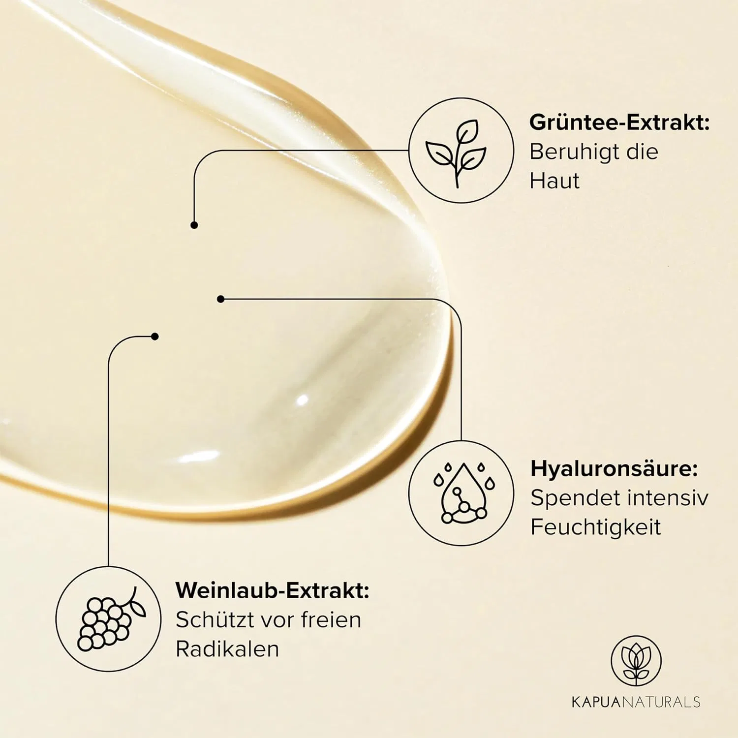Сыворотка Kapua Naturals — Органическая для лица с витамином С от Satin Naturel , Vitamin C Serum — фото 4