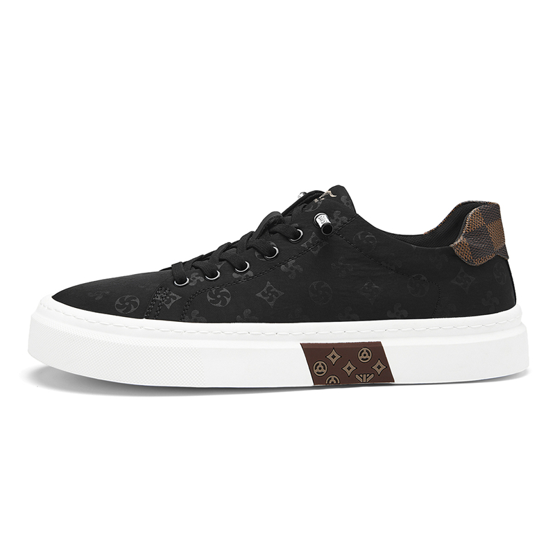 

Кроссовки Low-Top Skateboard Shoes Men's SEPTWOLVES, черный/белый