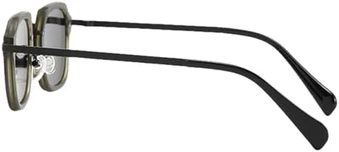 

Солнцезащитные очки в стиле металл-панк для женщин, солнцезащитные очки для мужчин, нестандартной формы, защита от ультрафиолета UV400 MTZJH, Black Green