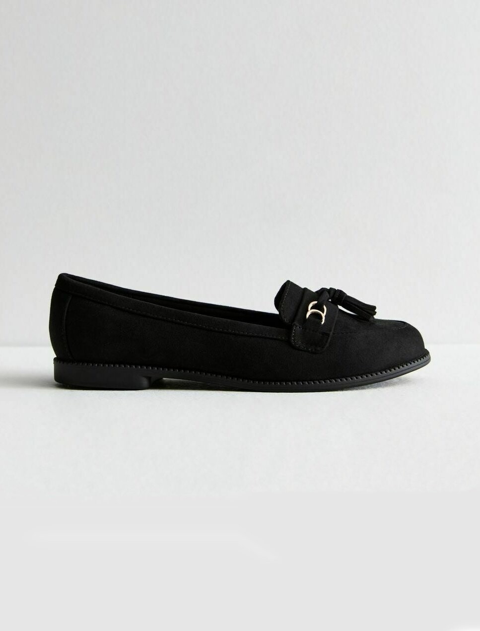 Мокасины BLACK SUEDETTE New Look, черный