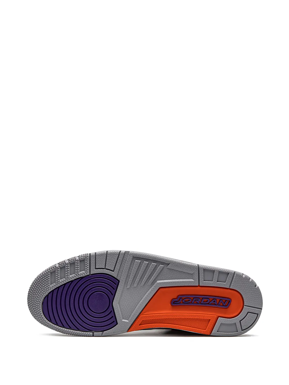 Кроссовки Air  3 Court Purple Jordan, черный — фото 4