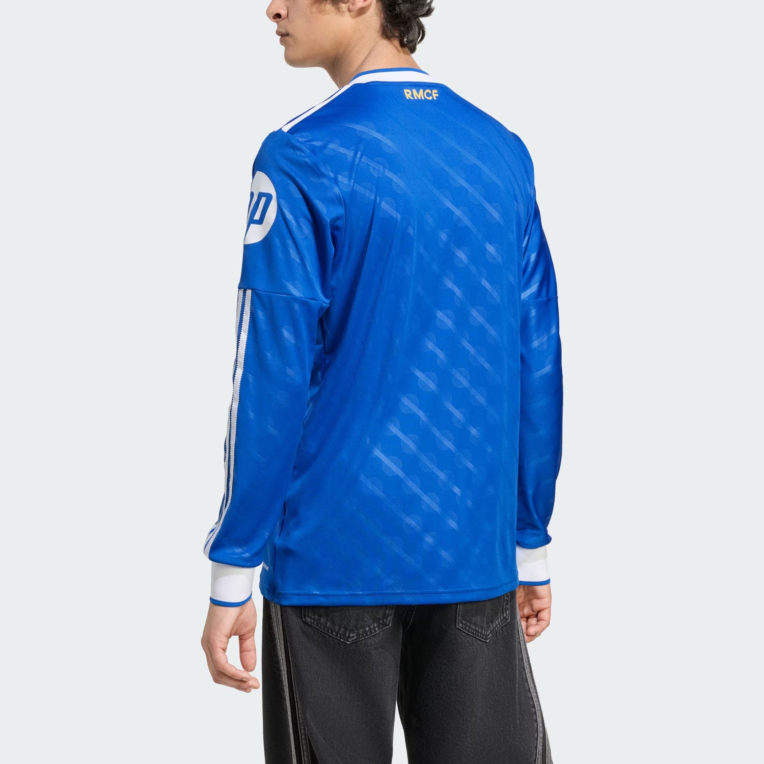 Футболка Adidas с длинным рукавом Real Madrid 25/26 Third Adidas Originals, синий — фото 4