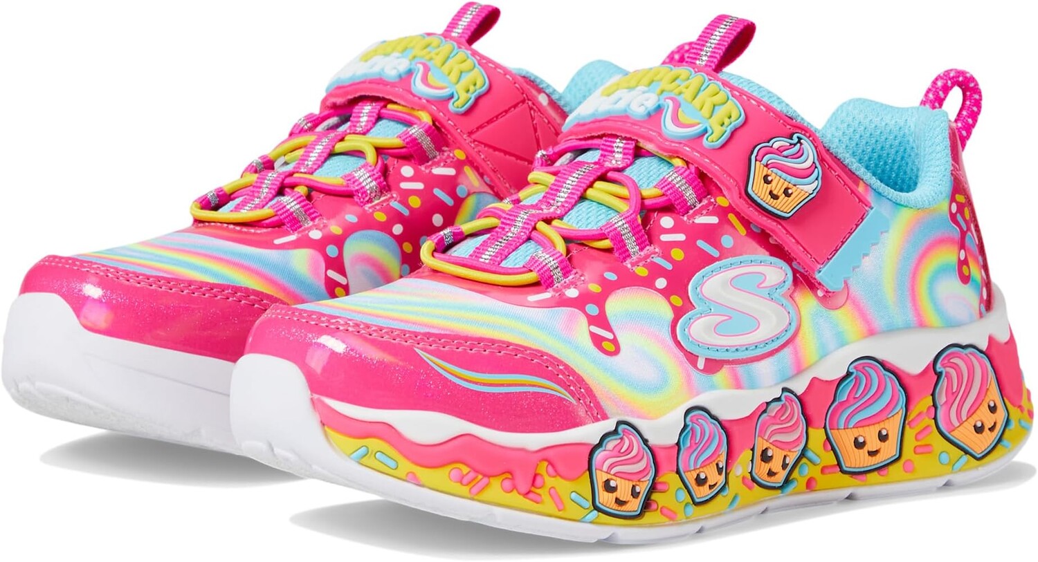 

Кроссовки SKECHERS KIDS Cupcake Cutie, цвет Pink/Multi